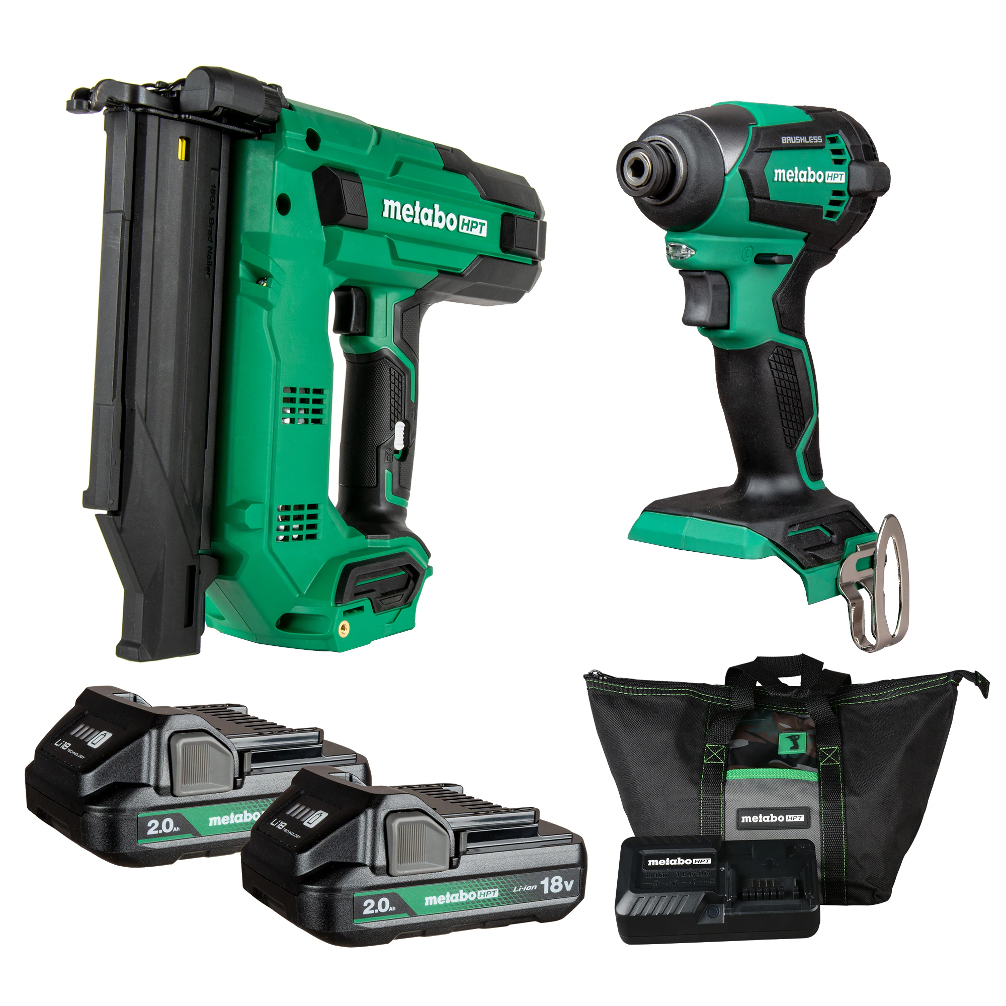 Bosch, 18V Brushless 2-1/8-in 18 -Gauge Cordless Brad Nailer
