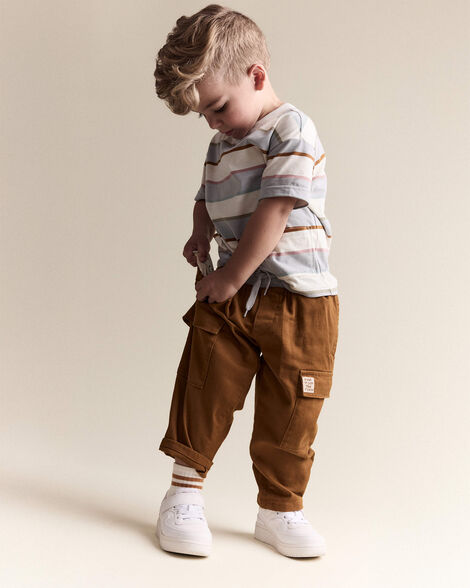 Little Boys Cargo Pants