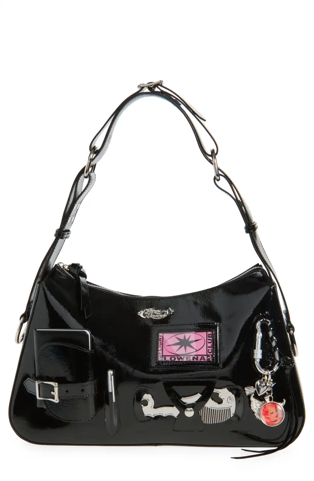Sofia Patent Leather Handbag
