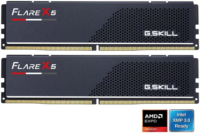 G.SKILL Flare X5 Series AMD EXPO 32GB (2 x 16GB) 288-Pin PC RAM DDR5 6000 Desktop Memory Model F5-6000J3636F16GX2-FX5