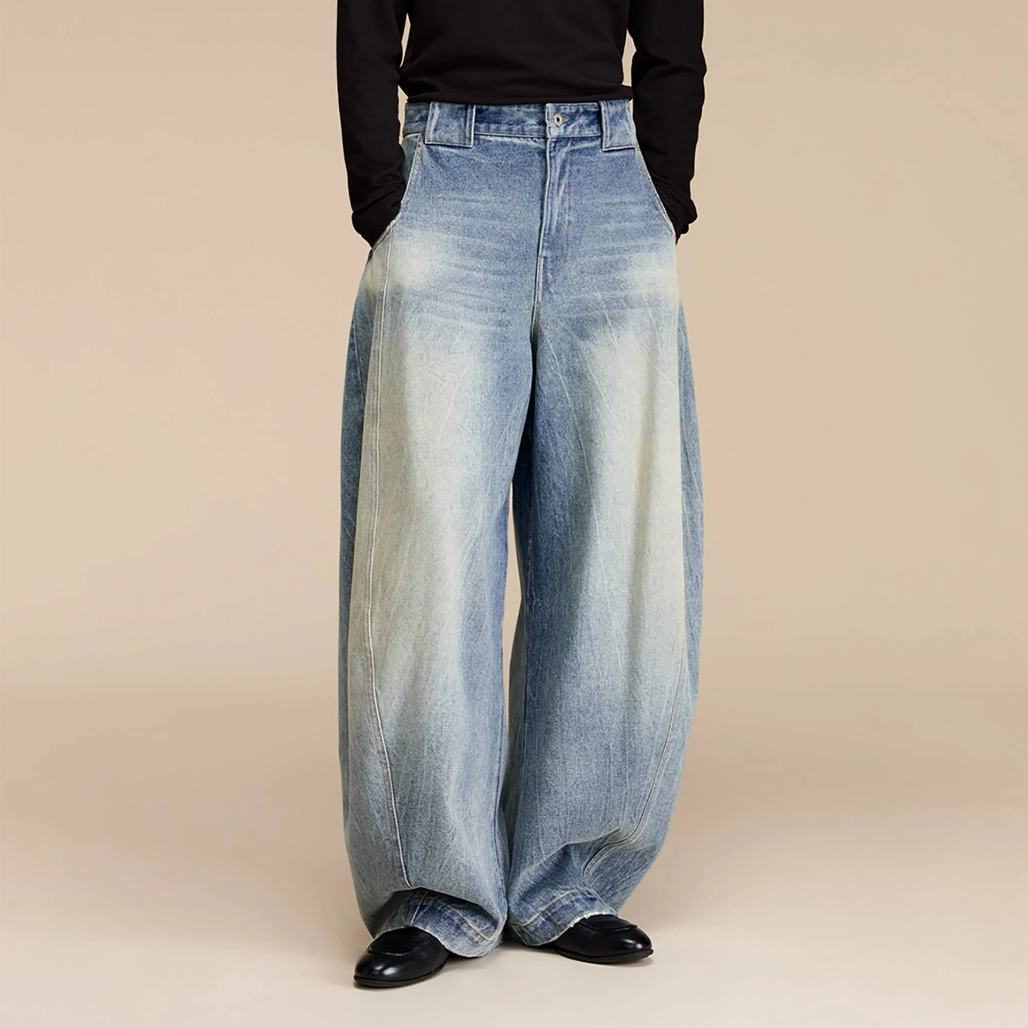Barrel Leg Pants