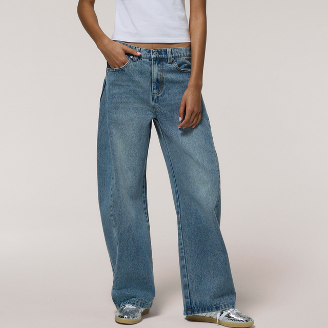 Cozi Denim Barrel Pants