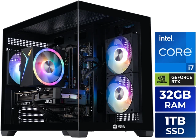 ABS Flux II Aqua Prebuilt Gaming PC