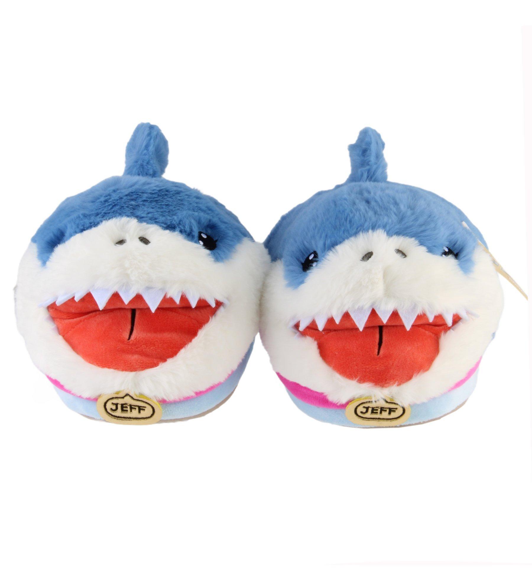 Marvel Rivals Jeff the Land Shark Plush Slippers GameStop Exclusive
