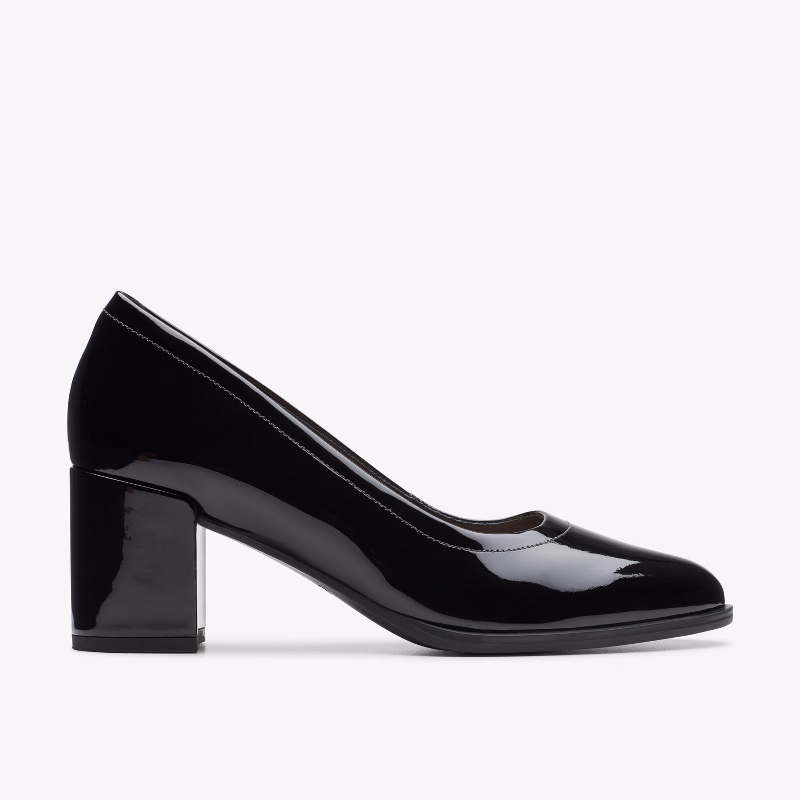 Wide Patent Leather Freva55 Court Comfort Shoes