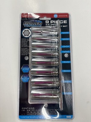 Power Torque® 9-Pc. Deep Socket Sets