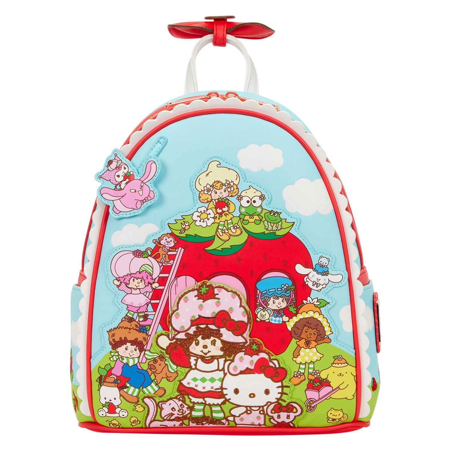 Loungefly Sanrio Hello Kitty and Friends x Strawberry Shortcake Scented Mini Backpack