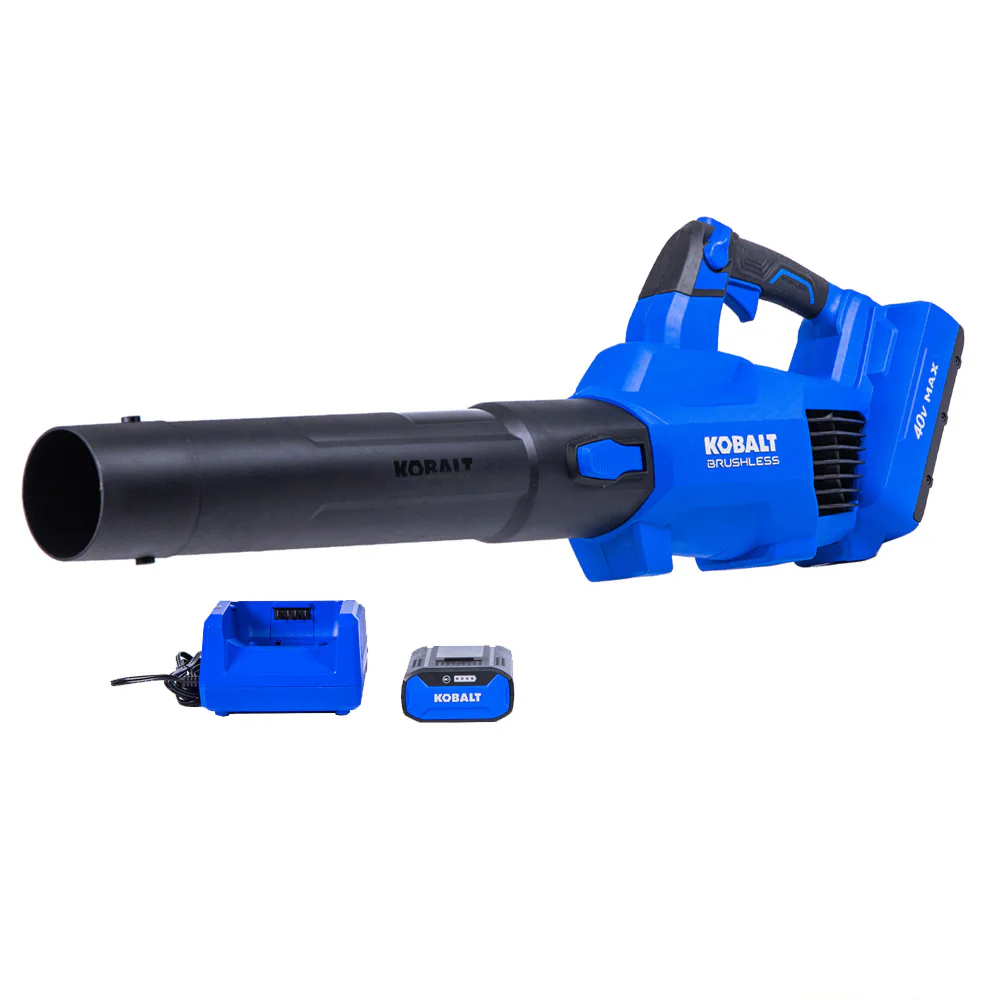 Kobalt Gen4 40-Volt 520-CFM 120-MPH Brushless Handheld Cordless Electric Leaf Blower (Tool Only)