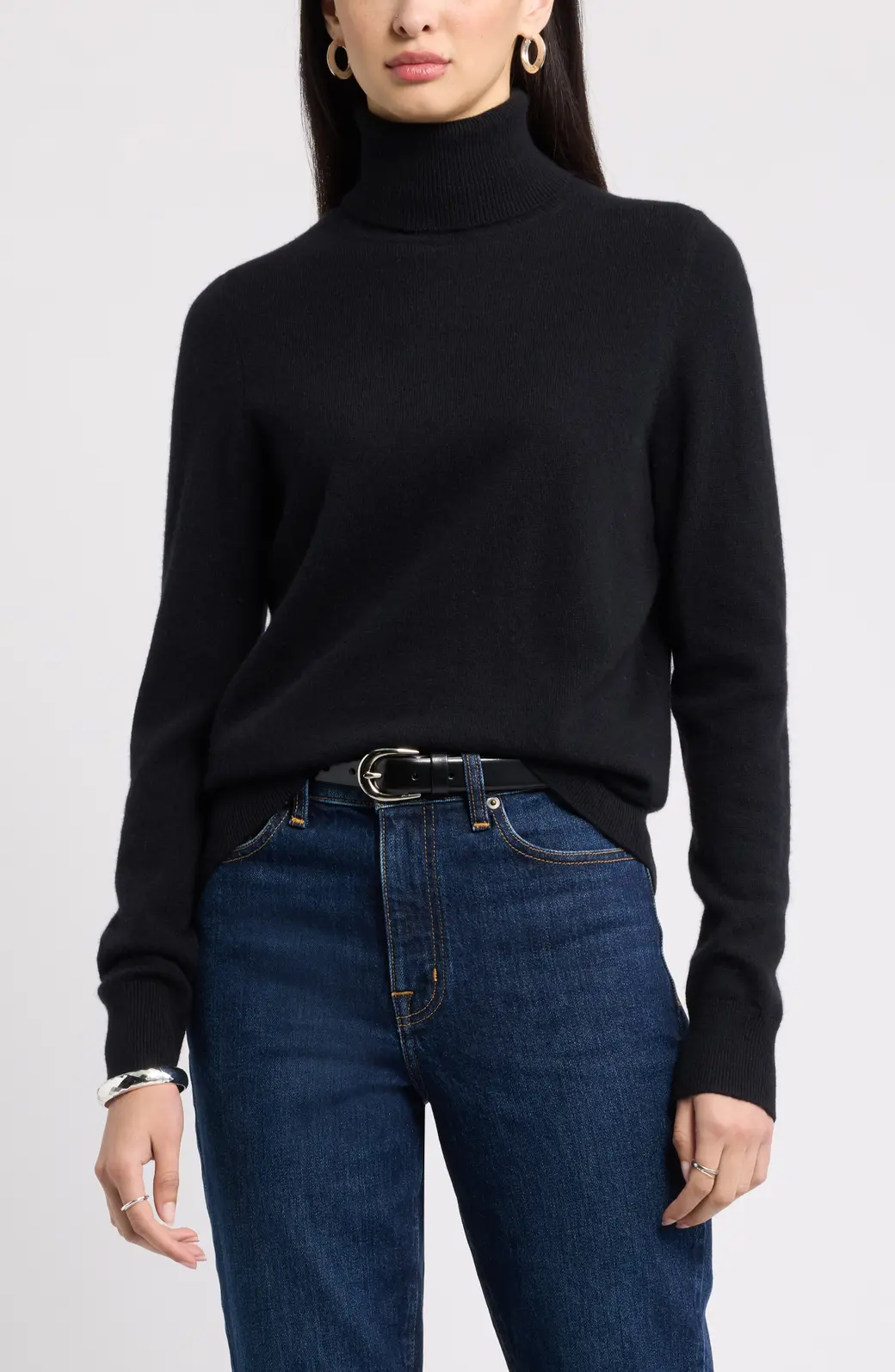 Nordstrom Classic Cashmere Turtleneck Sweater