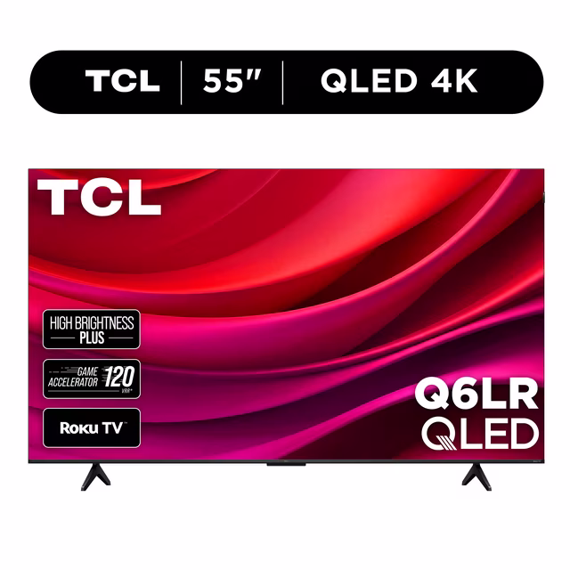 TCL 55Q6LR 55" Class (54.6" Diag.) 4K Ultra HD Smart QLED TV