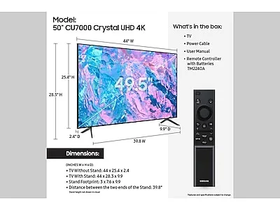 Samsung 50" Smart TV