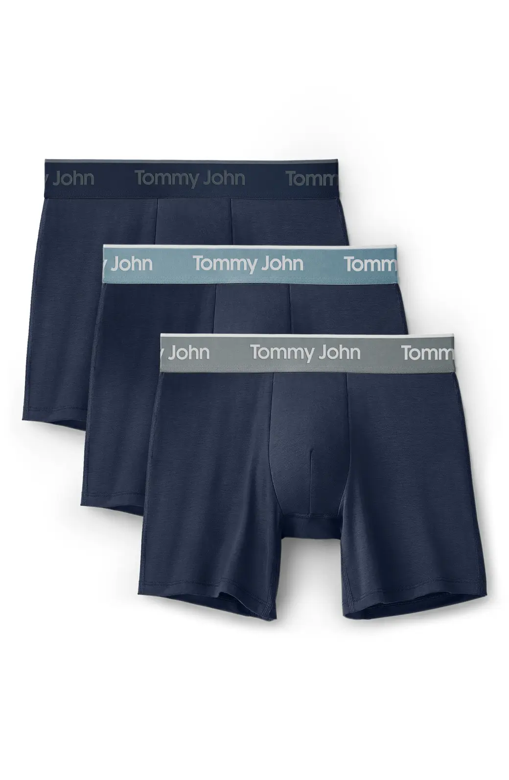 Tommy John 3-Pack Second Skin 6-Inch Stretch Modal Boxer Briefs
