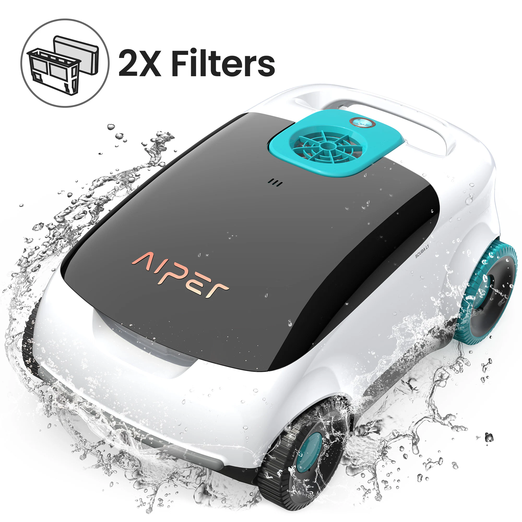 Aiper, Scuba L1 Cordless 5.8-in Robotic Pool Vacuum