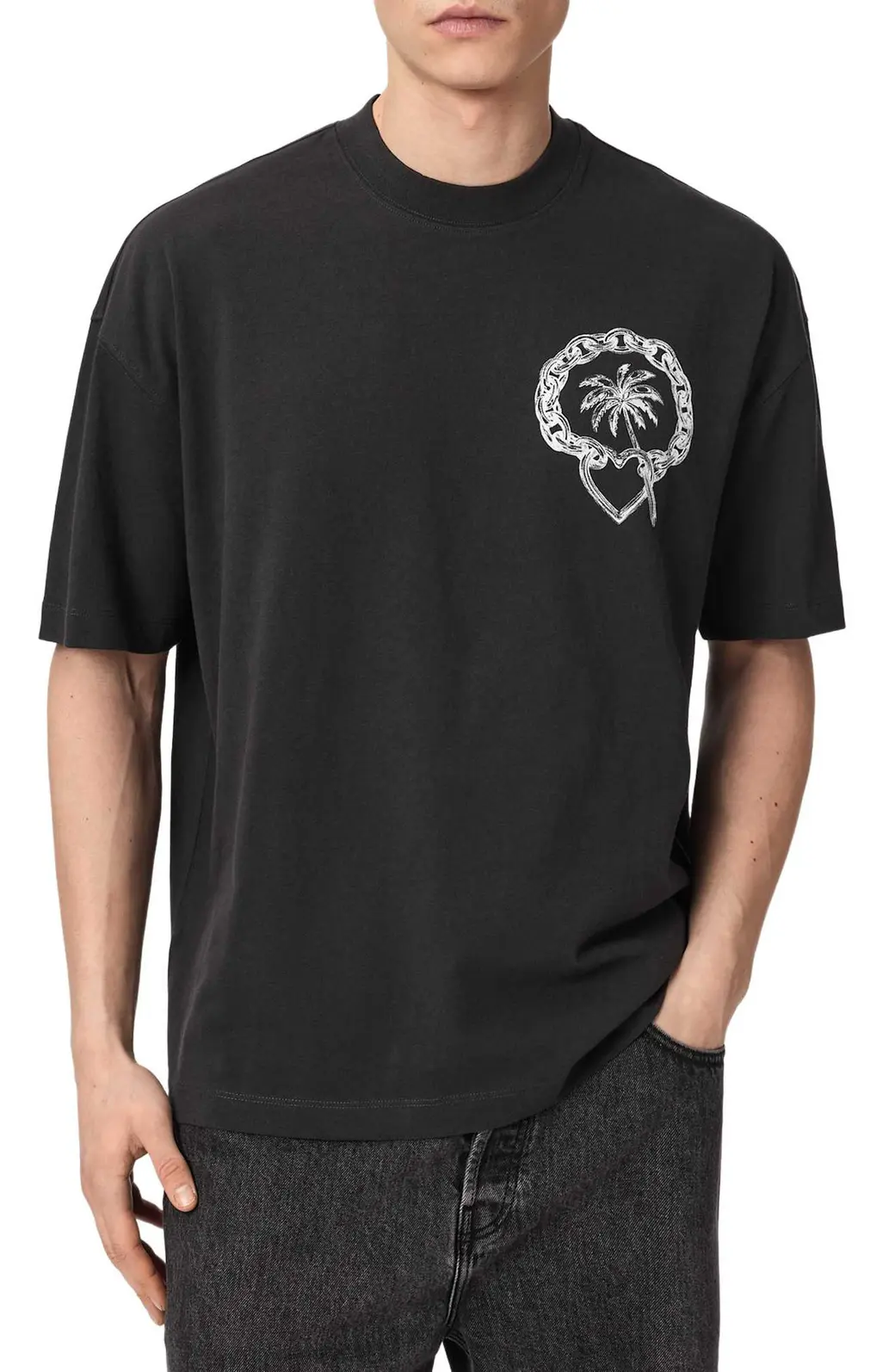 **AllSaints** Chromer Graphic T-Shirt