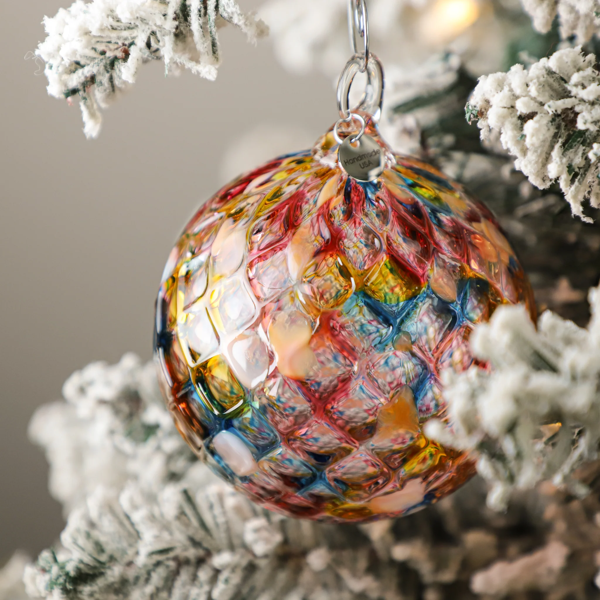 Handcrafted Glass Ornament