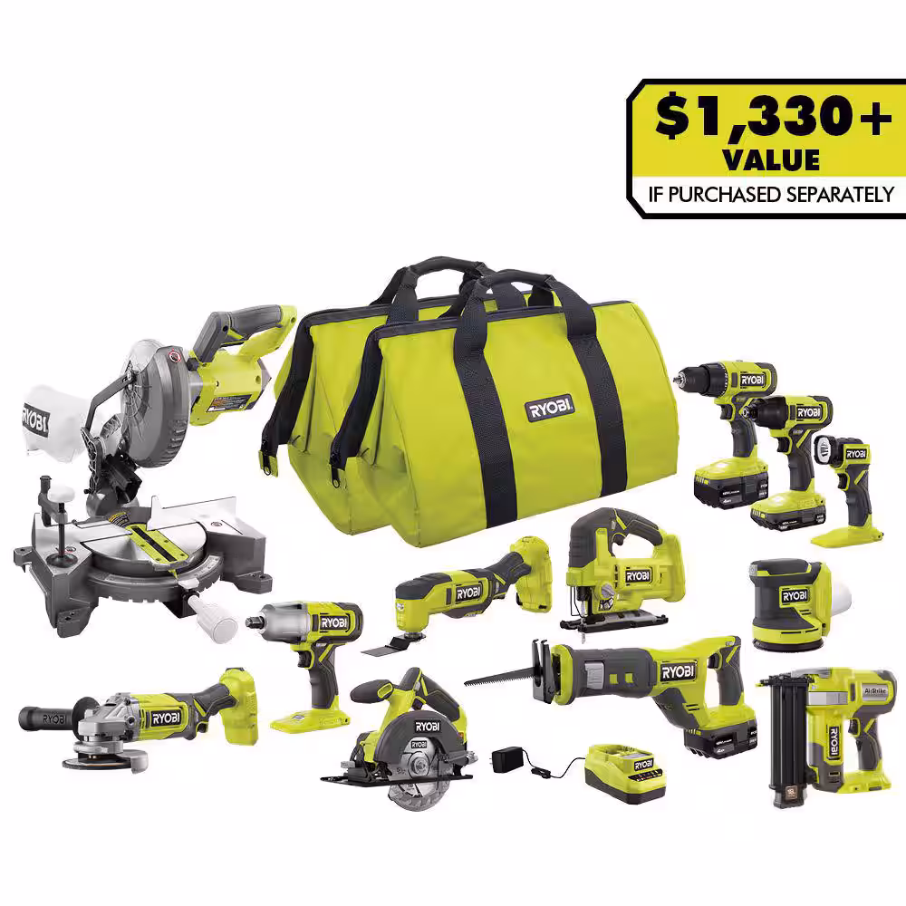 Ryobi Power Tool Combo Kit