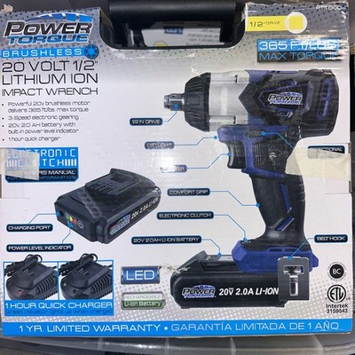 Power Torque® 20 Volt Impact Wrench
