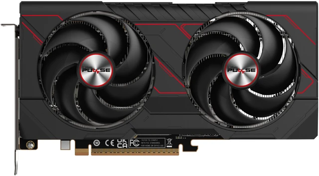 SAPPHIRE PULSE Radeon RX 9060 XT Graphics Card 11350-03-20G